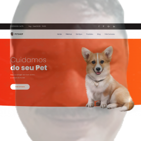 SITE RESPONSÍVEL INFORMATIVO EM HTML5/CSS PARA PETSHOP