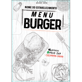 Cardápio Burguer Menu